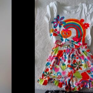 Colorful Kids' Rainbow Outfit